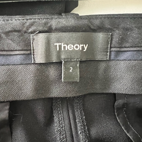 Theory Trecca 2 Pants BlK - Picture 3 of 5